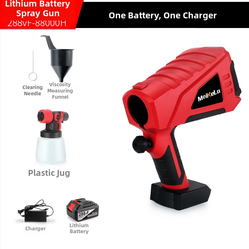 Mekla Elektrinis purškimo pistole namų naudojimui su vienodu purškimu ir smulkiu purškimu