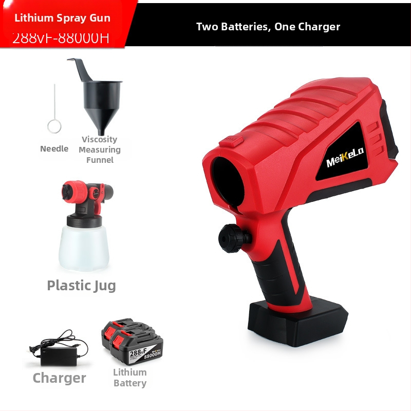 Mekla Elektrinis purškimo pistole namų naudojimui su vienodu purškimu ir smulkiu purškimu