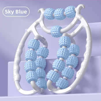 Dviejų eilių apskritasis kojų masažeris su voleliais; Medžiaga: PP + kopolipropilenas; Ženklas: Sai Yue Kang