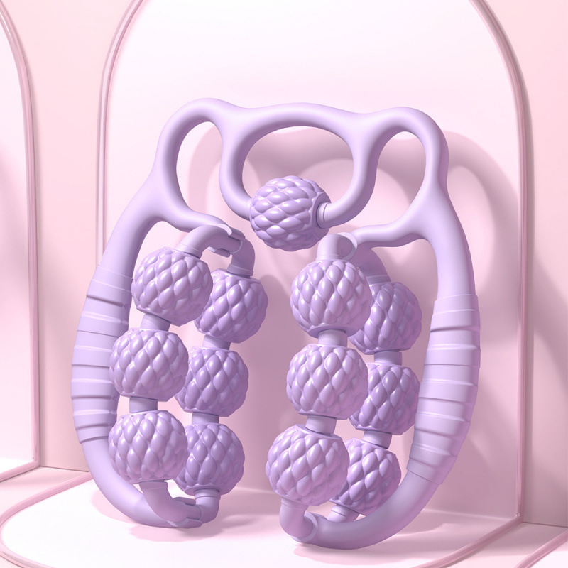 Dviejų eilių apskritasis kojų masažeris su voleliais; Medžiaga: PP + kopolipropilenas; Ženklas: Sai Yue Kang