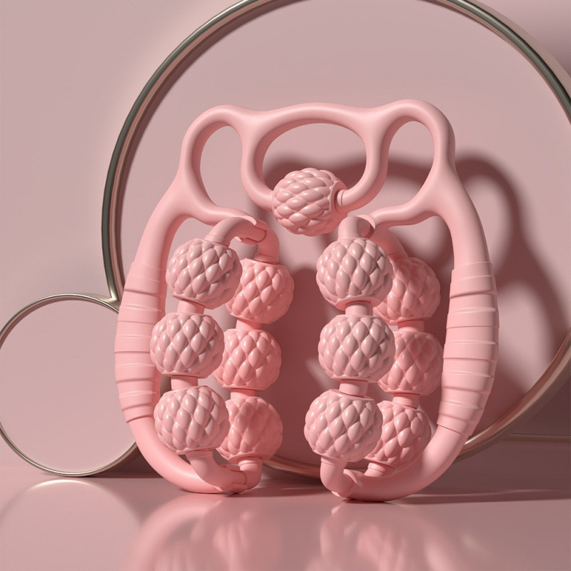 Dviejų eilių apskritasis kojų masažeris su voleliais; Medžiaga: PP + kopolipropilenas; Ženklas: Sai Yue Kang