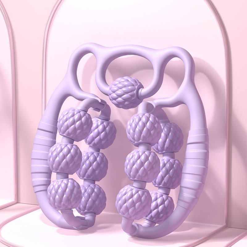 Dviejų eilių apskritasis kojų masažeris su voleliais; Medžiaga: PP + kopolipropilenas; Ženklas: Sai Yue Kang