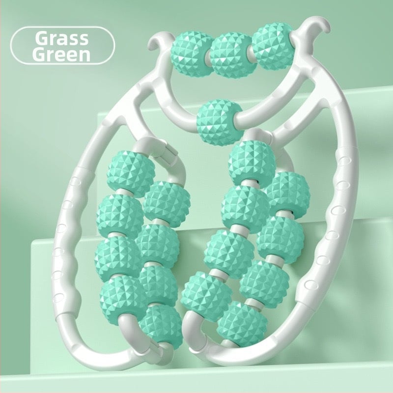 Dviejų eilių apskritasis kojų masažeris su voleliais; Medžiaga: PP + kopolipropilenas; Ženklas: Sai Yue Kang