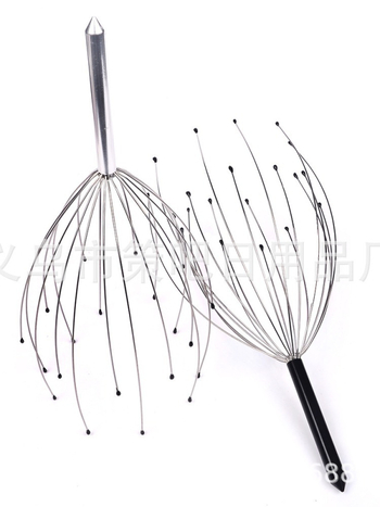 Brother Zhe Polip által inspirált fém fejbőrmasszírozó, 0,03 kg, Csomagolás 300 db.