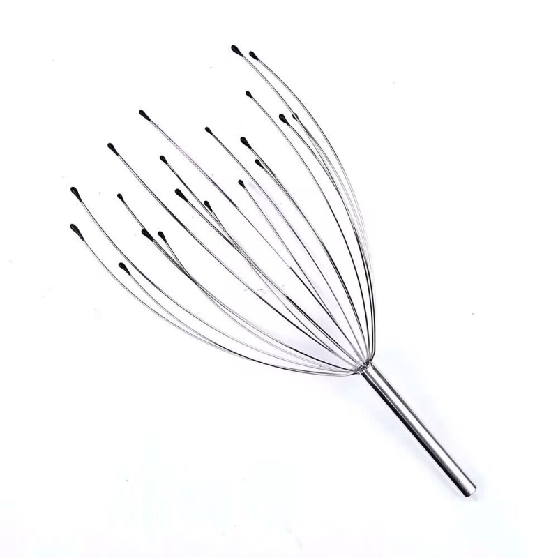 Brother Zhe Polip által inspirált fém fejbőrmasszírozó, 0,03 kg, Csomagolás 300 db.