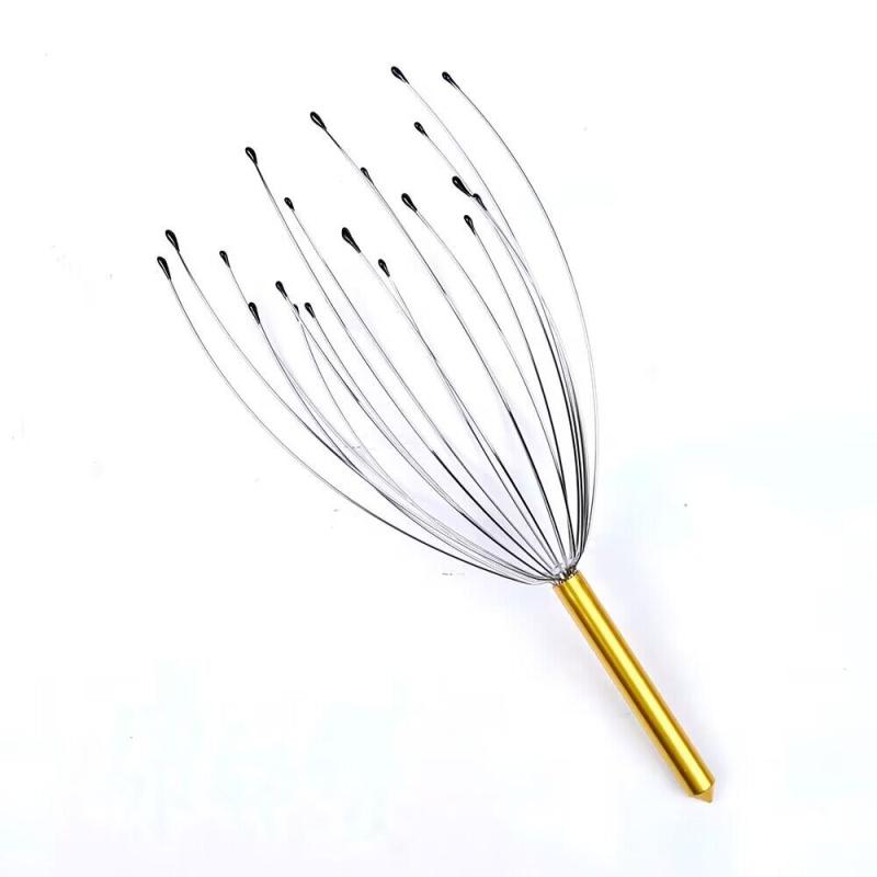 Brother Zhe Polip által inspirált fém fejbőrmasszírozó, 0,03 kg, Csomagolás 300 db.