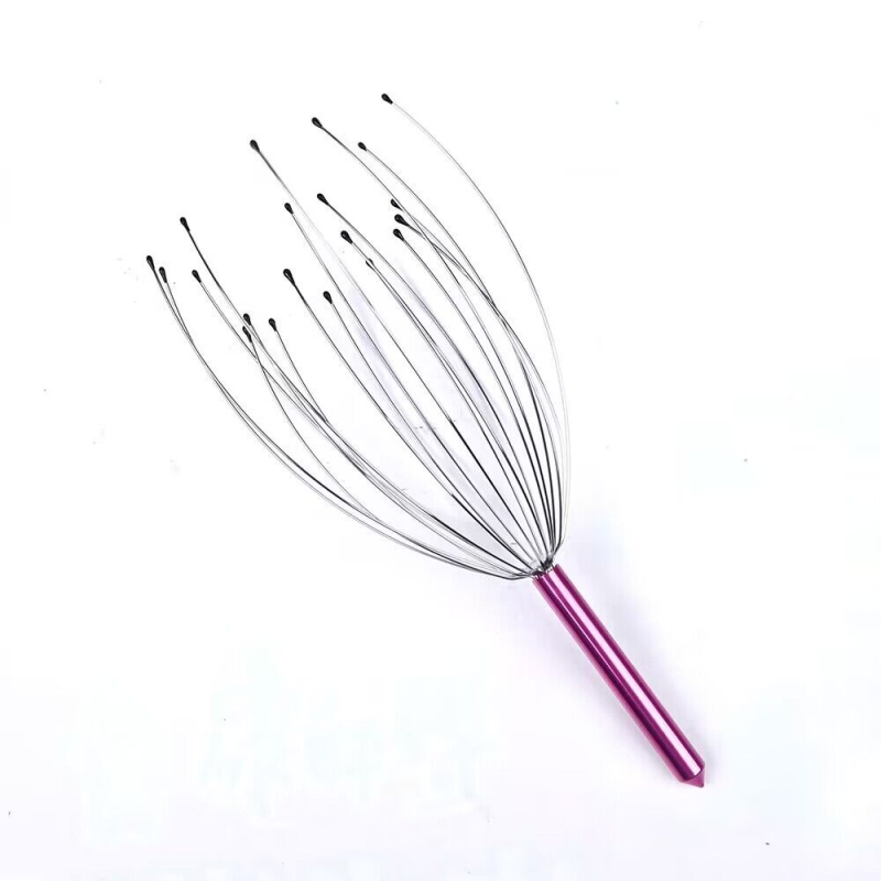 Brother Zhe Polip által inspirált fém fejbőrmasszírozó, 0,03 kg, Csomagolás 300 db.