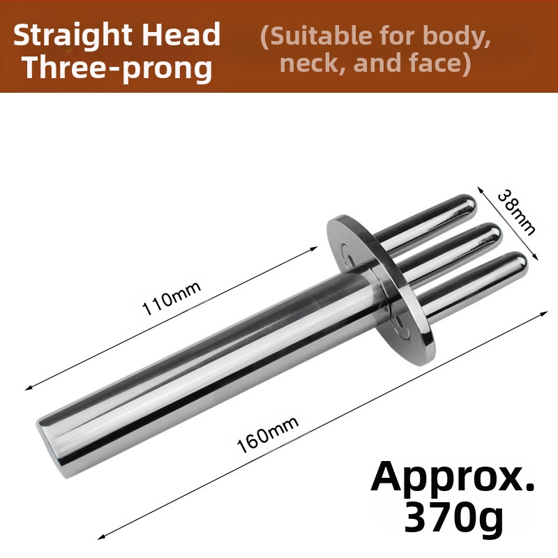 anisa Furculă magnetică de masaj pentru meridiane — terapie acupoint cu două și trei arcuri, capete rotunde de masaj pentru gât, spate, talie și picioare