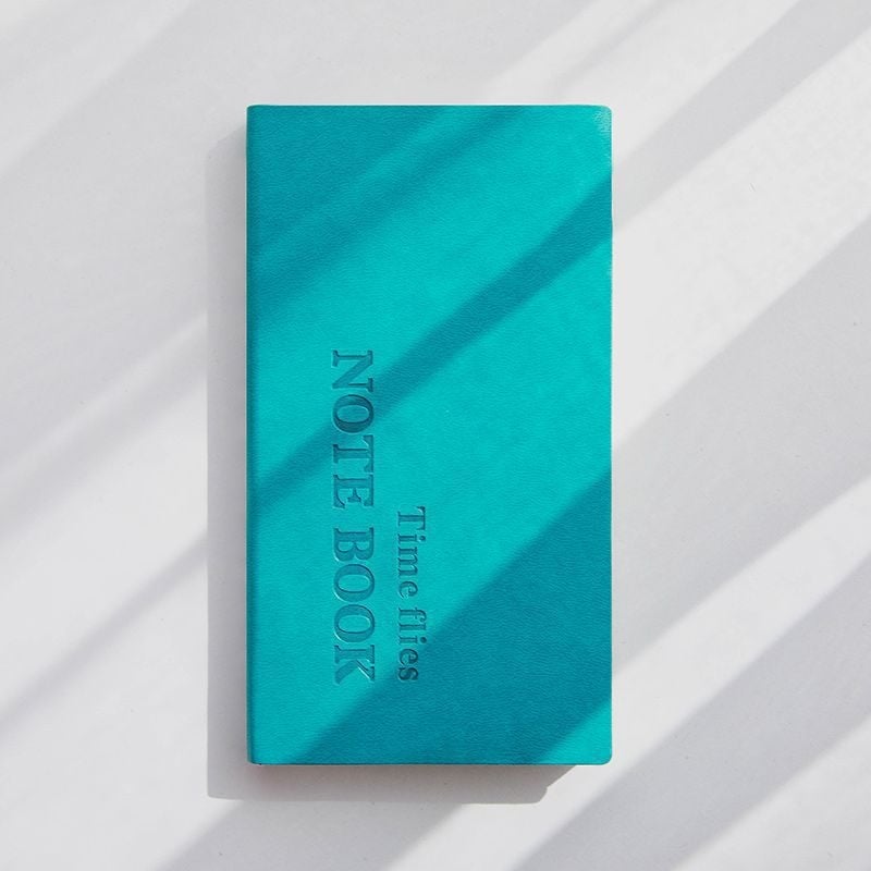 Κορεατικής έκδοσης σημειωματάριο με PU κάλυμμα, δέσιμο με κλωστή, χαρτί από πολτό ξύλου, 40 g, 1–50 σελίδες