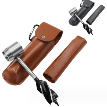 Ръчна бормашина за дърво и къмпинг — комплект за дървообработване и оцеляване на открито, марка JF