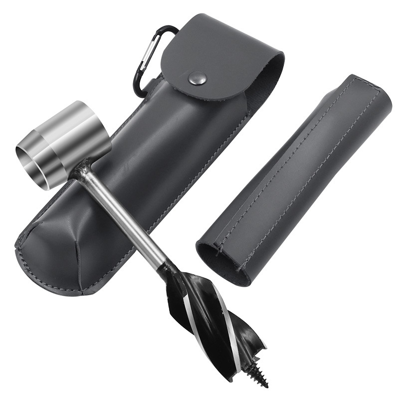 Ръчна бормашина за дърво и къмпинг — комплект за дървообработване и оцеляване на открито, марка JF