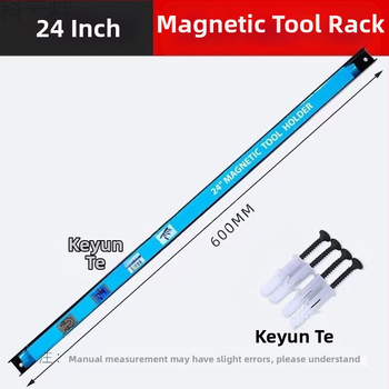 Μαγνητική βάση εργαλείων για οικιακή και κουζίνα με μαγνήτες υψηλής ισχύος; μοντέλα: 8in/20cm έξι φορές μεγαλύτερη μαγνητική βάση, 6in/16cm κοινή μαγνητική βάση, 12in/31cm έξι φορές μεγαλύτερη μαγνητική βάση, 18in/45cm.