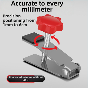 Huiyu εργαλείο ευθυγράμμισης πλακιδίων – χρωμιοβάνιο ατσάλι, καθολική χρήση, κατάλληλο για οικιακή τοποθέτηση πλακιδίων