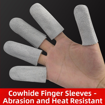 Koziniai pirštų gaubteliai, storinti, šilumos izoliacija, perforacijai atsparūs, neslidūs