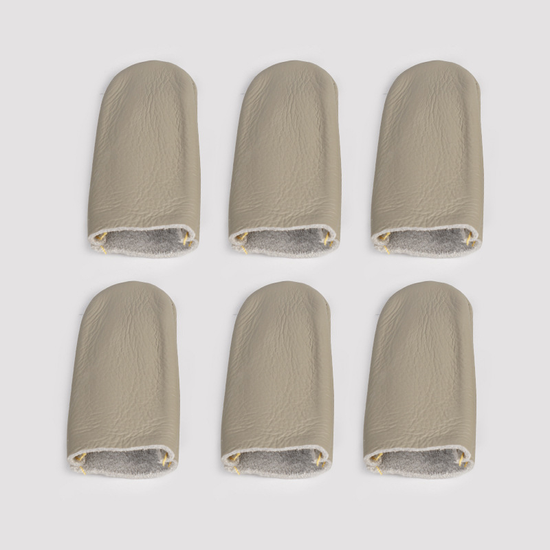 Koziniai pirštų gaubteliai, storinti, šilumos izoliacija, perforacijai atsparūs, neslidūs