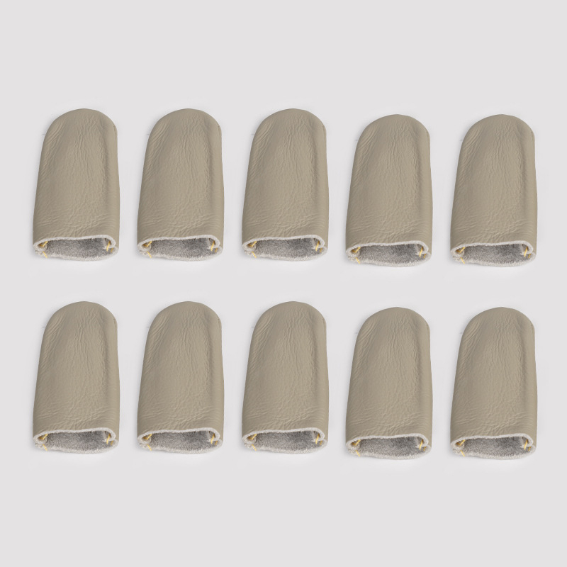 Koziniai pirštų gaubteliai, storinti, šilumos izoliacija, perforacijai atsparūs, neslidūs