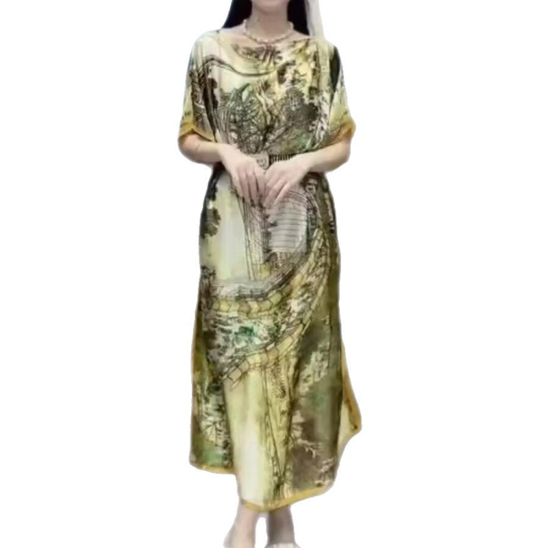 Șal cu model contrastant și imprimeu, Stil casual, Poliester, 80–90% material principal, Lungime medie