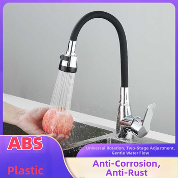 Virtuvės čiaupas, modelis 890, plastiko korpusas, keramikinis vožtuvas, vieno jungties, CE sertifikatas