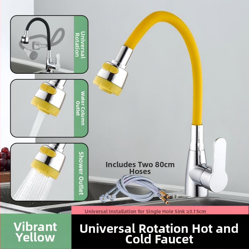 Virtuvės čiaupas, modelis 890, plastiko korpusas, keramikinis vožtuvas, vieno jungties, CE sertifikatas