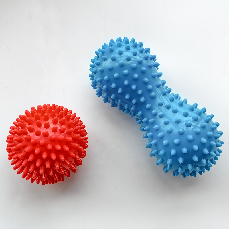 Čepasta masažna kugla u obliku arašida za opuštanje mišića, masažu stopala, oslobađanje fascije, rehabilitacijski trening