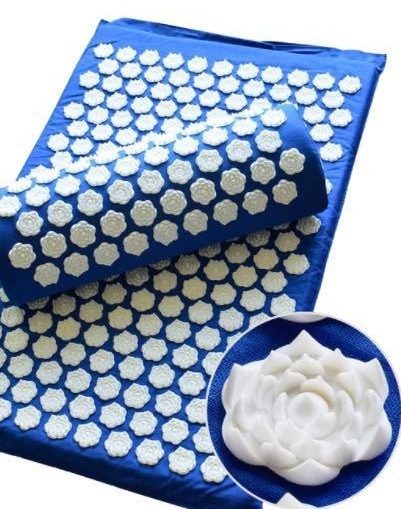 Akupunktúrás masszázs matrac — Anyag: ABS + pamut + szivacs; alkalmas munka cipőkhöz; minden évszakban használható