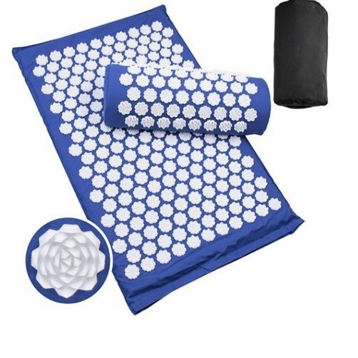 Akupunktúrás masszázs matrac — Anyag: ABS + pamut + szivacs; alkalmas munka cipőkhöz; minden évszakban használható