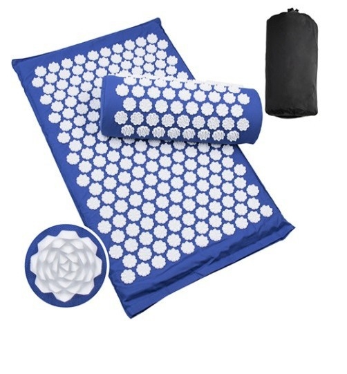 Akupunktúrás masszázs matrac — Anyag: ABS + pamut + szivacs; alkalmas munka cipőkhöz; minden évszakban használható