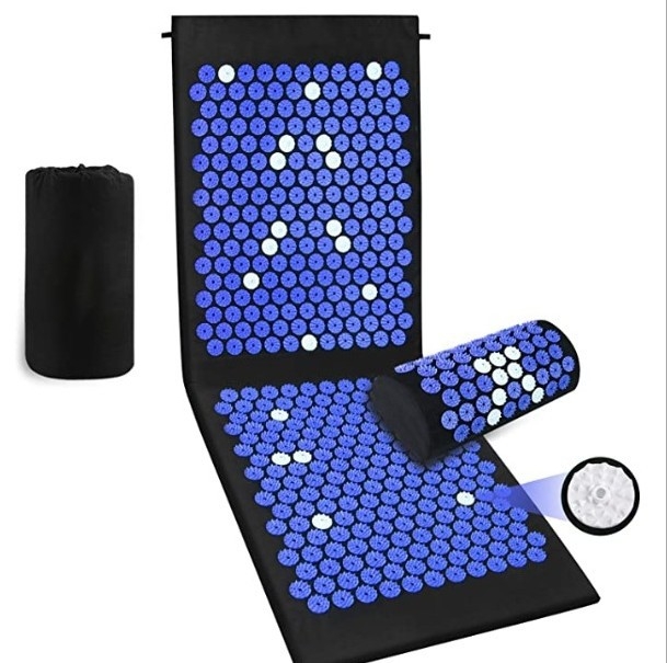 Akupunktúrás masszázs matrac — Anyag: ABS + pamut + szivacs; alkalmas munka cipőkhöz; minden évszakban használható