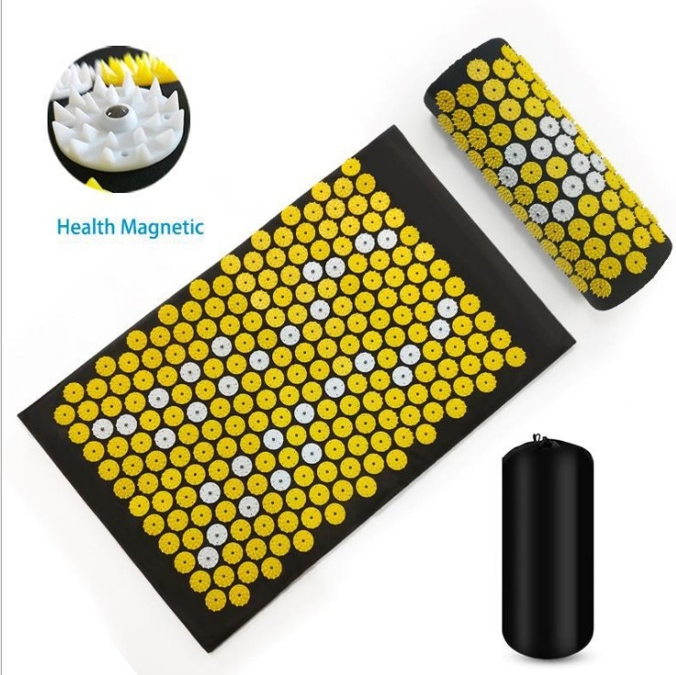 Akupunktúrás masszázs matrac — Anyag: ABS + pamut + szivacs; alkalmas munka cipőkhöz; minden évszakban használható