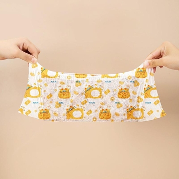 Κάλυμματα παπουτσιών για οικιακή χρήση, παχύ μη υφαντό ύφασμα, μιας χρήσης, εσωτερικοί χώροι, με σχέδιο γάτας