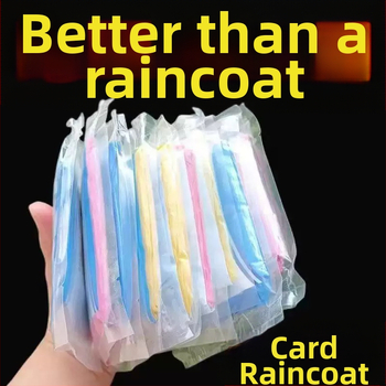 PVC пончо за дъжд, тънък материал, PU лепило за водоустойчива защита, за велосипед и открито, възможност за печат на лого