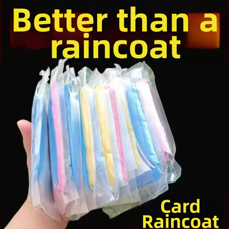 PVC пончо за дъжд, тънък материал, PU лепило за водоустойчива защита, за велосипед и открито, възможност за печат на лого