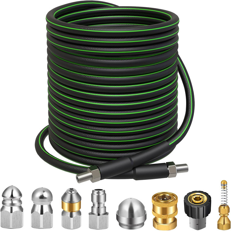 Aukšto slėgio plovimo drenažo žarnos rinkinys, PVC, 1,5 kg, prekės ženklas Other