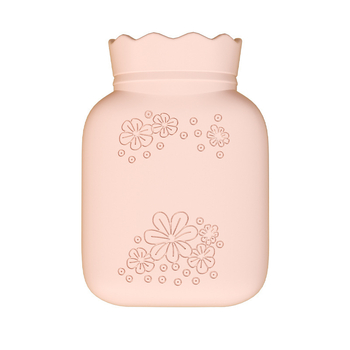 Saulėgrąžų dizaino silikono karšto vandens buteliukas, nešiojamas rankų šildytuvas, pripildytas vandeniu, žiemai aksesuaras, mikrobangų šildymas