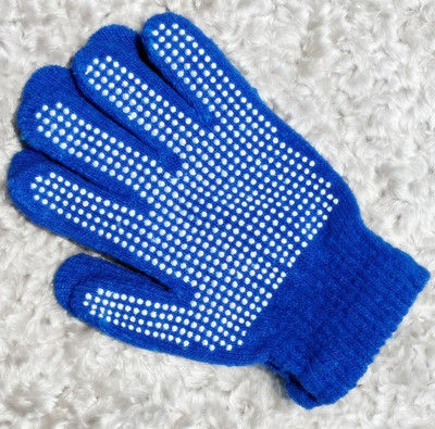 Vaikų medvilninės apsauginės pirštinės, neslystančios, cartoon stiliaus, skirtos sodininkystei ir lengvoms užduotims, amžius 3-12 metų