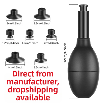 SLR objektyvo siurbimo rašiklis - anti statinis, rankinis vakuuminis siurbimas, silikono antgalis, LY-615 modelis, Lu Yi Technology