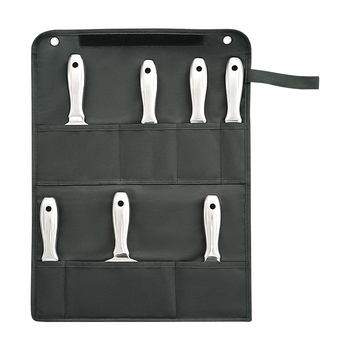 Плосък нож за шпакловка – неръждаема стомана, хранително качество, за почистване на прах и кал от лезвия; Peng Gong