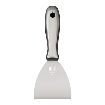 Плосък нож за шпакловка – неръждаема стомана, хранително качество, за почистване на прах и кал от лезвия; Peng Gong