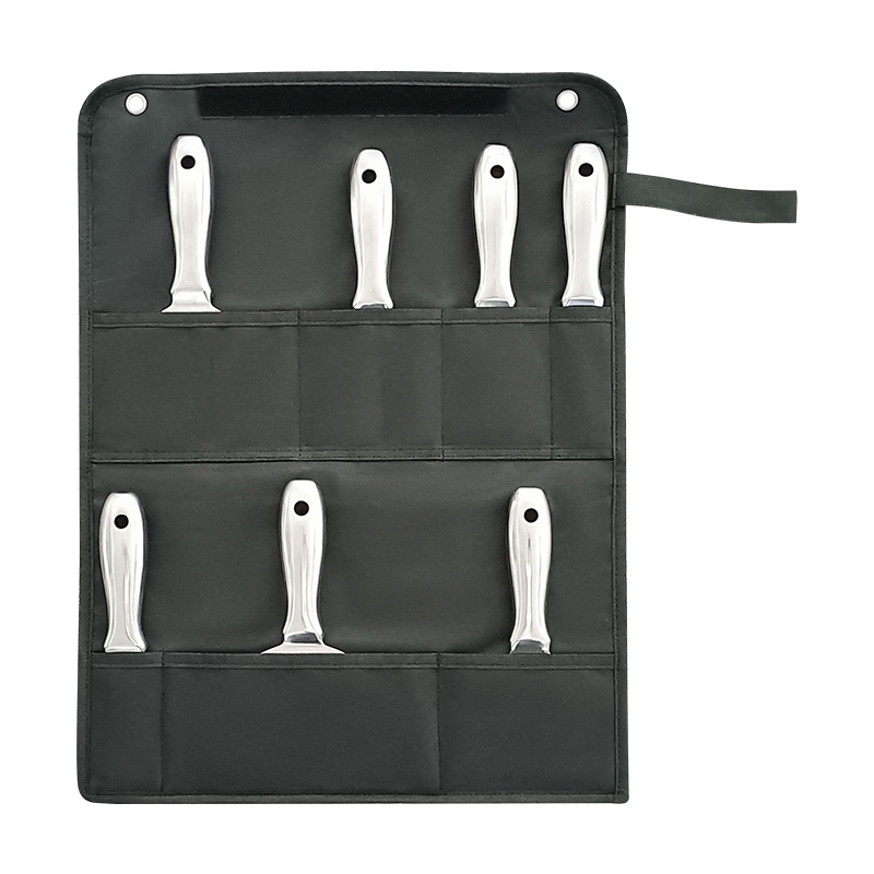 Плосък нож за шпакловка – неръждаема стомана, хранително качество, за почистване на прах и кал от лезвия; Peng Gong