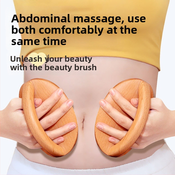 Пластмасово устройство за вендузи с едноръчна масажна четка и 20 мл етерично масло