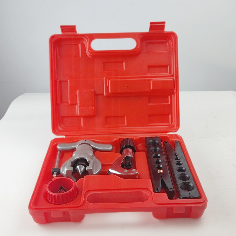 Vario vamzdžių flanšavimo įrankis, 10 dalių rinkinys, modelis CT-2029, septynių skylučių flanšavimo freza