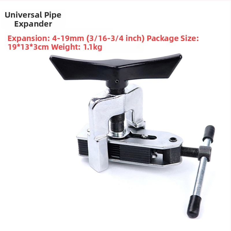 Vario vamzdžių flanšavimo įrankis, 10 dalių rinkinys, modelis CT-2029, septynių skylučių flanšavimo freza