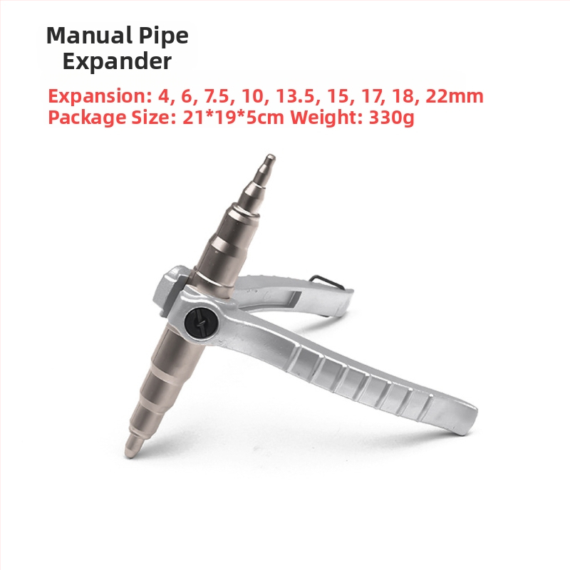 Vario vamzdžių flanšavimo įrankis, 10 dalių rinkinys, modelis CT-2029, septynių skylučių flanšavimo freza