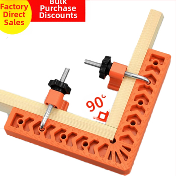 90° прав ъгъл линейка за каменни плочи, L-образен пластмасов позициониращ локатор и усилен държач