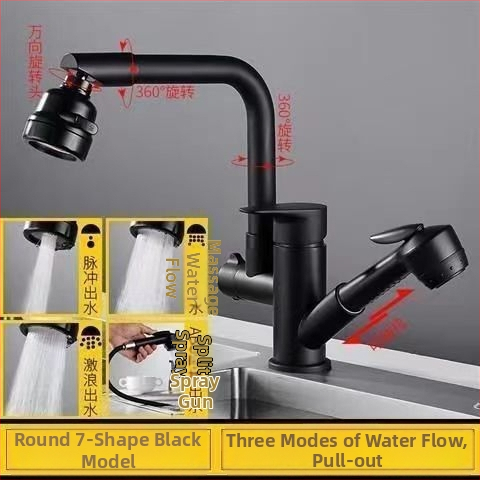 Virtuvės maišytuvas su ištraukiamu antgaliu karštam ir šaltam vandeniui, iš nerūdijančio plieno, keramikinis vožtuvas, montuojamas ant paviršiaus, 35 mm sėdėjimo skersmuo