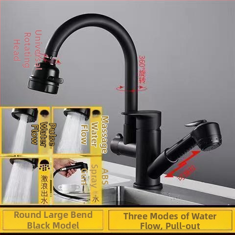 Virtuvės maišytuvas su ištraukiamu antgaliu karštam ir šaltam vandeniui, iš nerūdijančio plieno, keramikinis vožtuvas, montuojamas ant paviršiaus, 35 mm sėdėjimo skersmuo