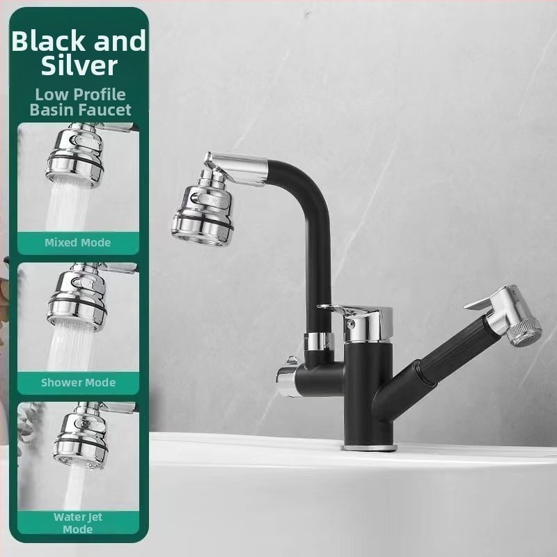 Virtuvės maišytuvas su ištraukiamu antgaliu karštam ir šaltam vandeniui, iš nerūdijančio plieno, keramikinis vožtuvas, montuojamas ant paviršiaus, 35 mm sėdėjimo skersmuo