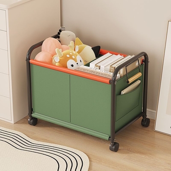 Κινητή καρότσα αποθήκευσης με ένα επίπεδο, Oxford ύφασμα, κατάλληλη για γραφείο, υπνοδωμάτιο και σαλόνι