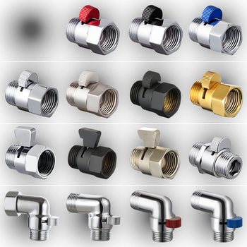 JF360 Mesing ravni i kutni ventil za WC sprej — navoj, Ø20 mm, 1,6 MPa