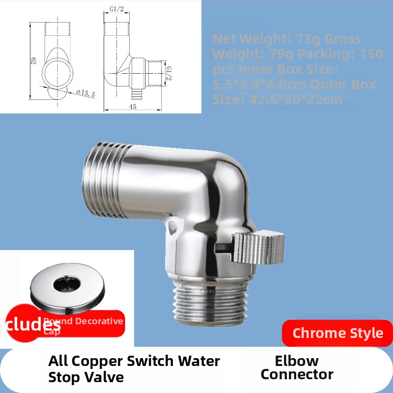 JF360 Mesing ravni i kutni ventil za WC sprej — navoj, Ø20 mm, 1,6 MPa